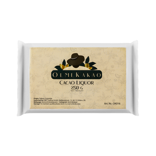 Olmekakao - Zeremonialkakao / Ritualkakao - 100% Roh-Kakaomasse 0,25kg (2x125g Tafeln)