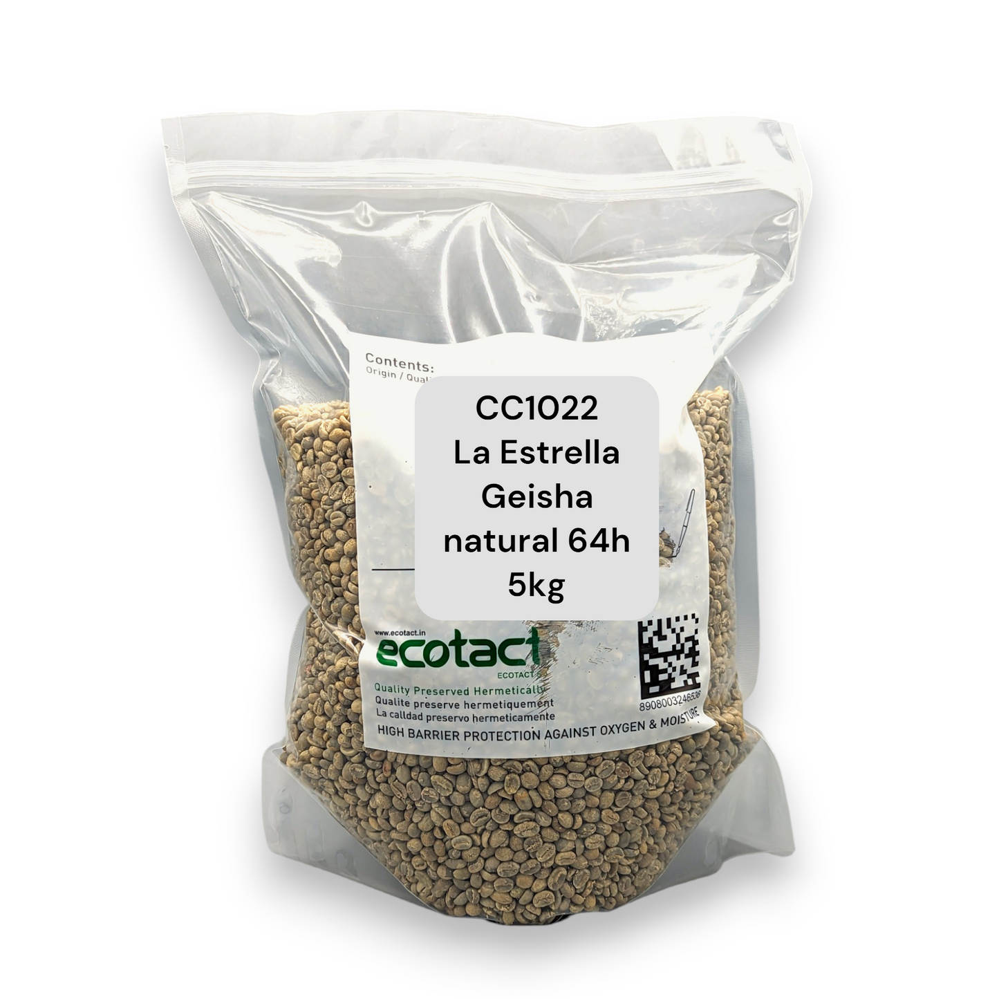 Rohkaffee - Kolumbien - La Estrella Geisha - COL-SPIRIT Processing Facility - Natural