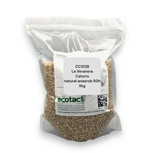Rohkaffee - Kolumbien - La Veranera  Caturra - Natural Anaerob