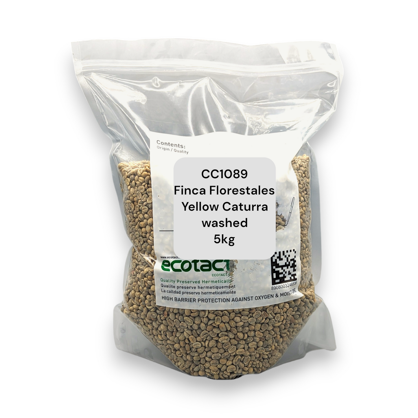 Rohkaffee - Kolumbien - Finca Florestales - Caturra Amarillo - Gewaschen