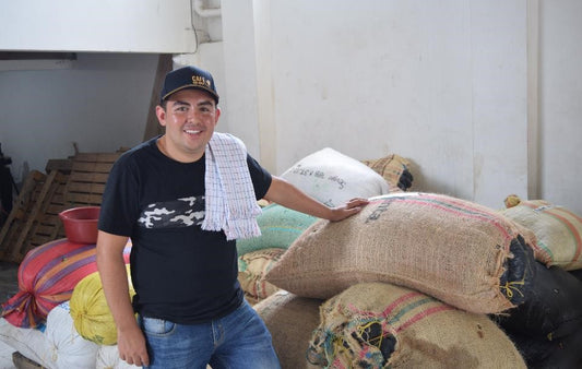 Rohkaffee - Kolumbien - Las Flores - Bourbon Sidra - Natural