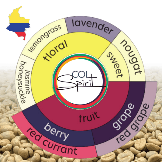 Rohkaffee - Kolumbien - La Mina - Gesha - Natural