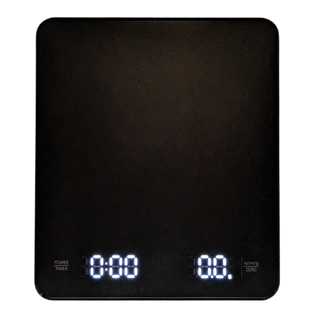 Digital scale with stopwatch