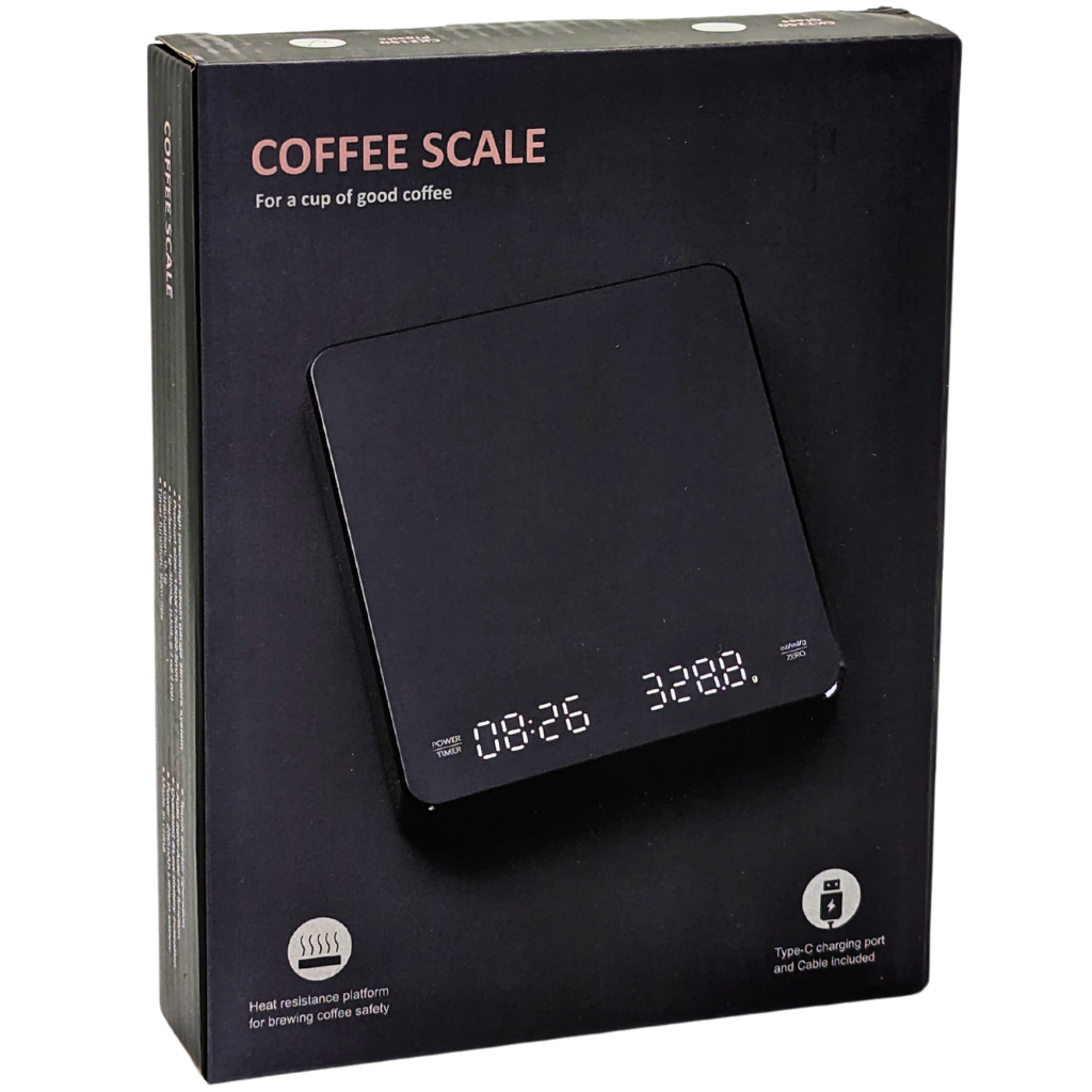 Digital scale with stopwatch