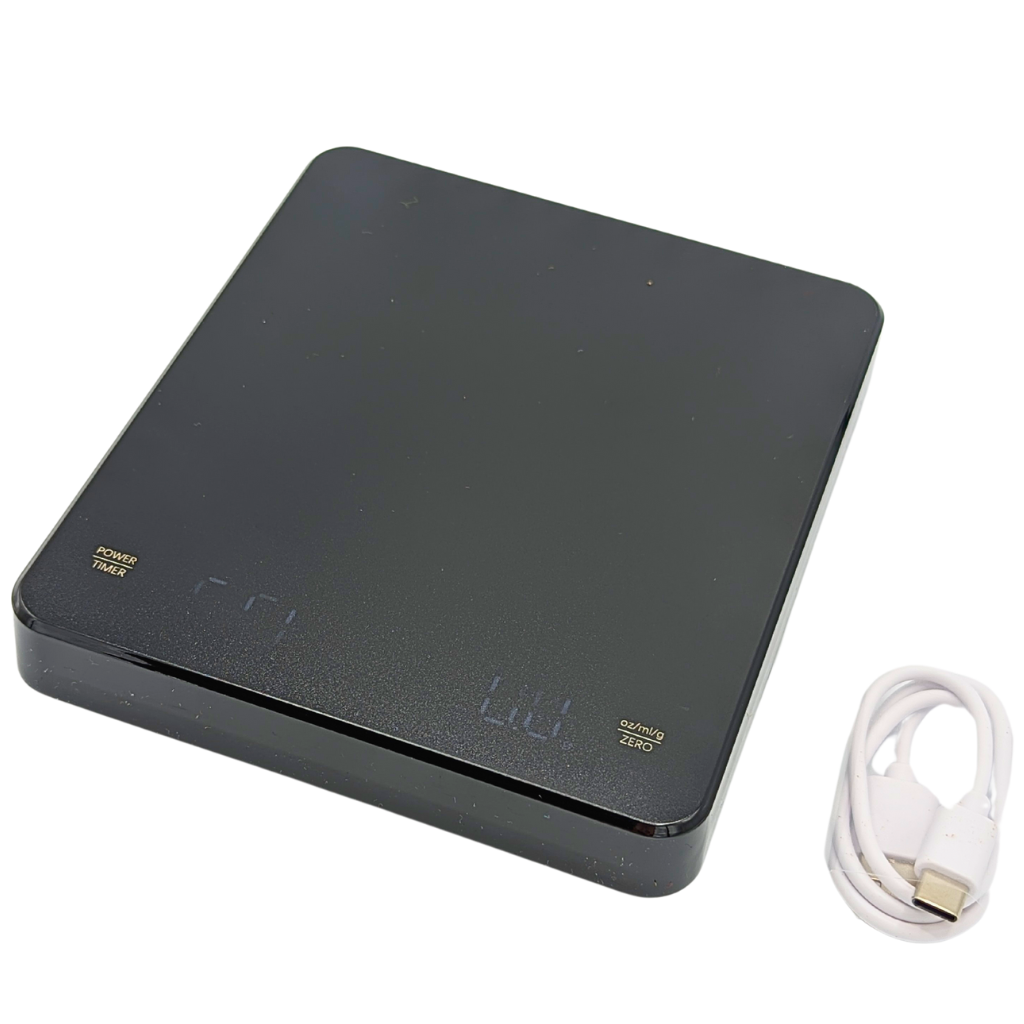 Digital scale with stopwatch