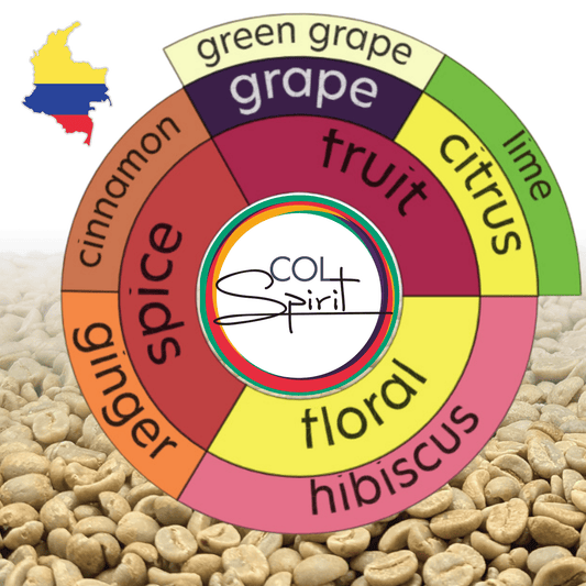 Rohkaffee - Kolumbien - El Silencio - Caturra - Natural Jamaica