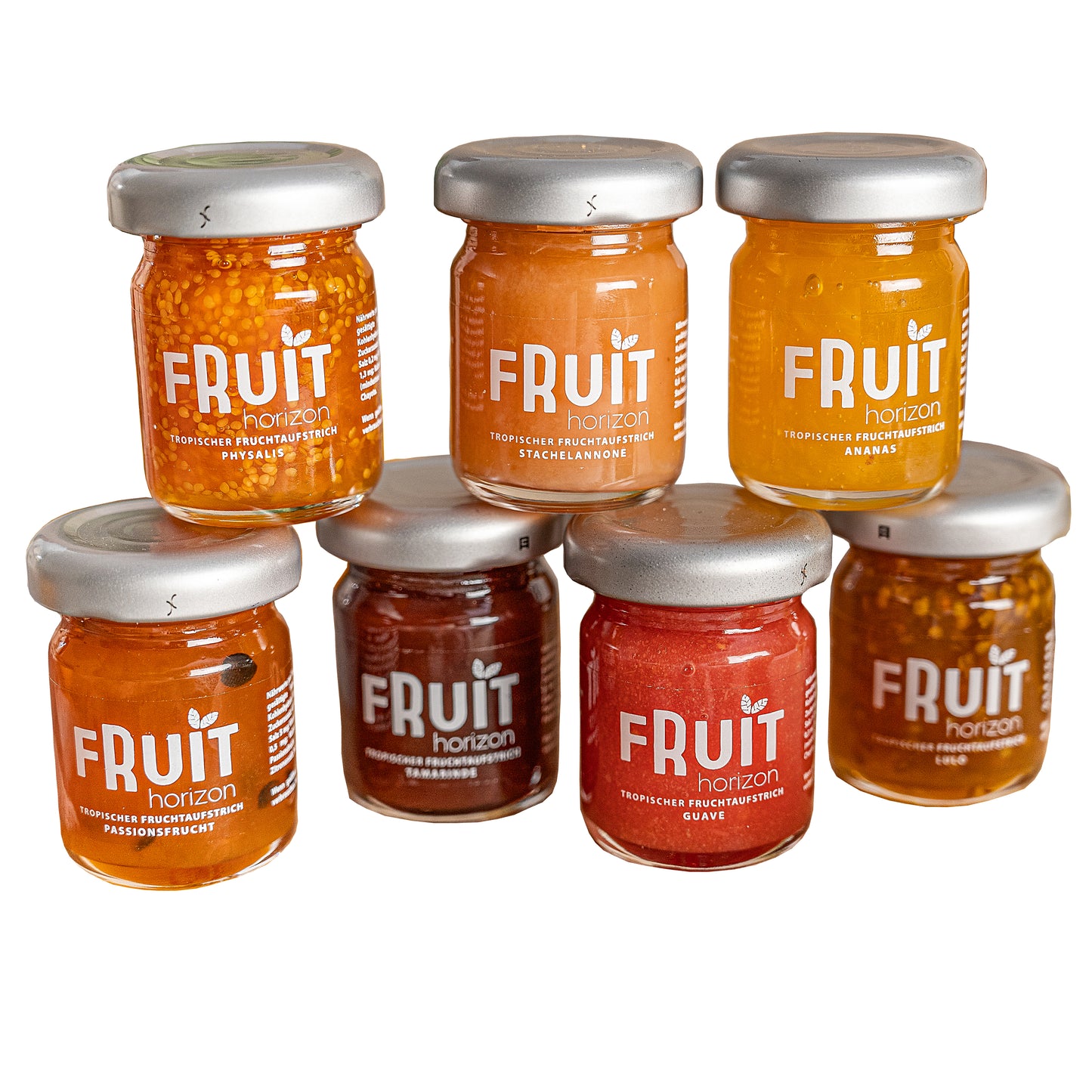 Fruit Horizon - Tropischer Fruchtaufstrich - Alle 7 Sorten 40g