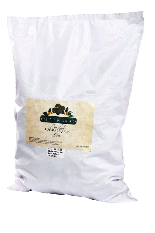 Olmekakao 100% Kakaomasse aus Criollo Edelkakaobohnen 2kg