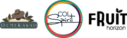 Logo Col-Spirit, Olmekakao and Fruit Horizon in color