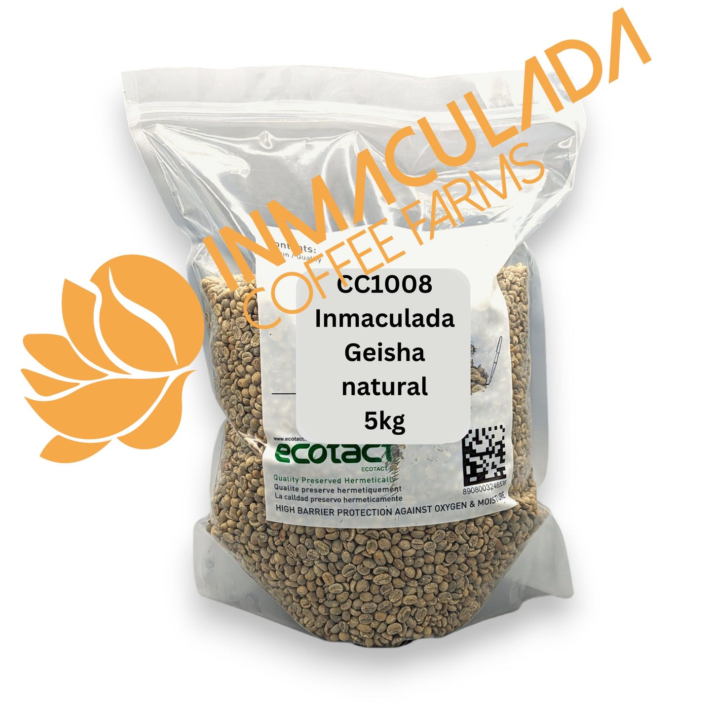 Green Coffee - Colombia - Inmaculada Geisha - Natural