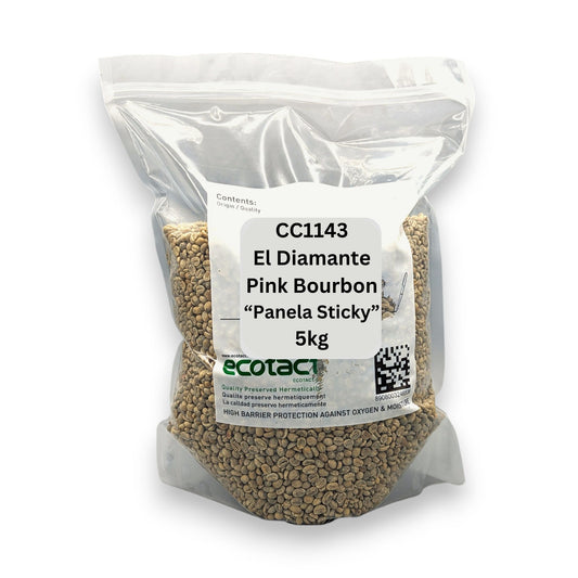 Rohkaffee - Kolumbien - Pink Boubron - "Panela Sticky" - doppelt gewaschen