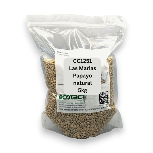 Green Coffee - Colombia - Las Marias - Papayo - Natural