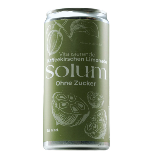 Solum Coffee Cherry Lemonade Hibiscus Monk Fruit - carbonated soft drink with caffeine 