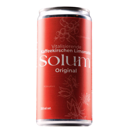 Solum Coffee Cherry Lemonade Original - carbonated soft drink with caffeine