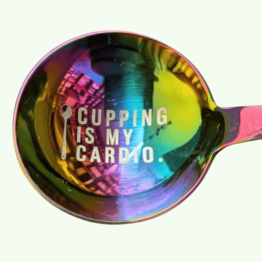 Cupping Is My Cardio – Titanium Cupping Spoon | Flip-Flop Edition