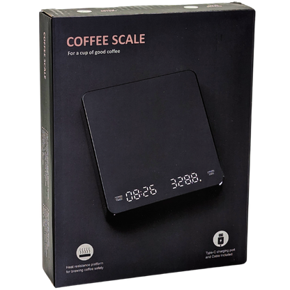 Digital scale with stopwatch
