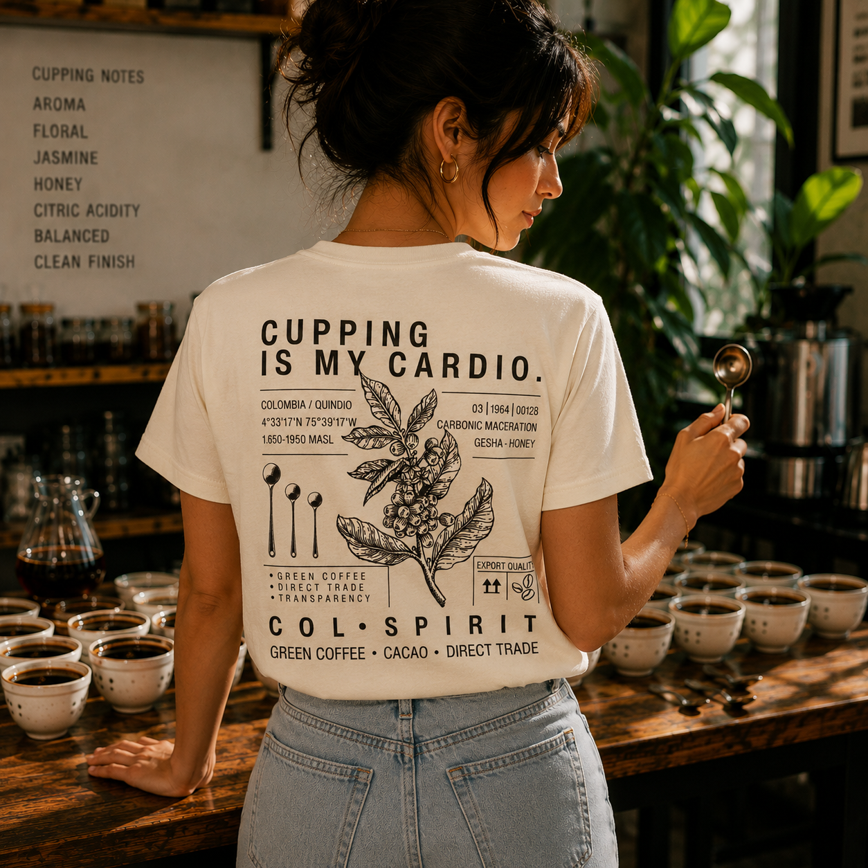 "Cupping Is My Cardio" Damen T-Shirt