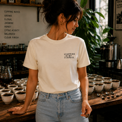 "Cupping Is My Cardio" Damen T-Shirt