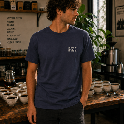 "Cupping Is My Cardio" Herren T-Shirt