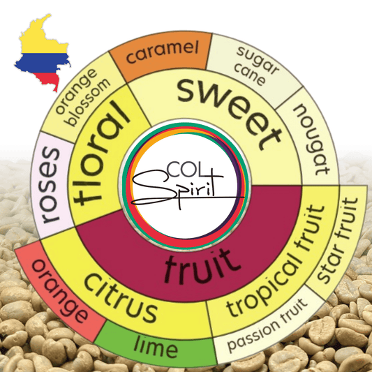 Green coffee - Colombia - Finca Belen CS - Pink Bourbon - Natural