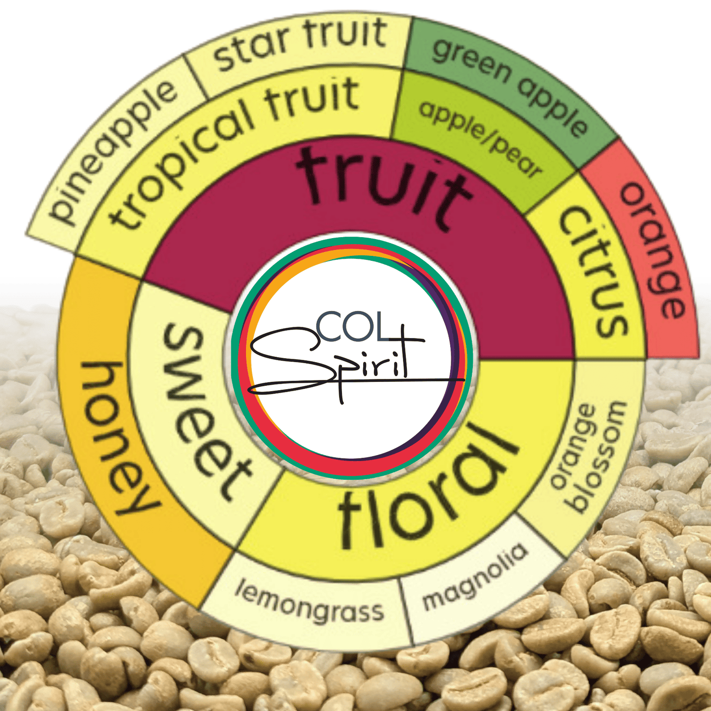 Rohkaffee - Kolumbien - Campo Hermoso - Sidra - Black Honey - Carbonic Maceration