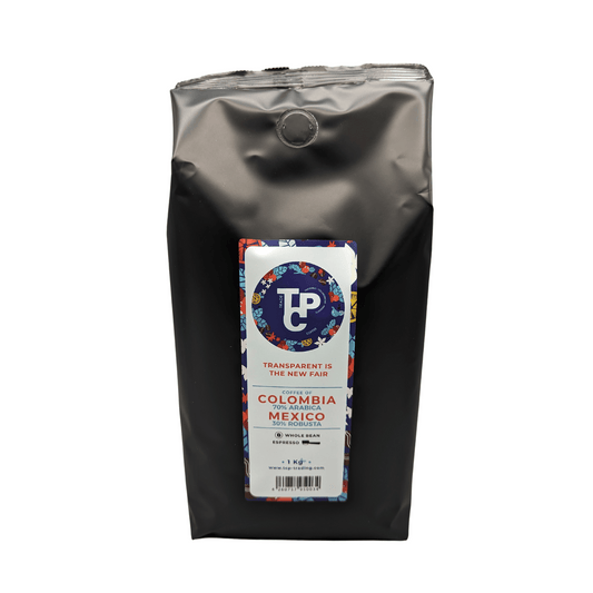 TCP roast coffee - espresso - 1kg whole bean