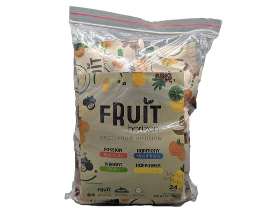 Fruit Horizon Frucht Infusion "Passion + Vibrant + Happiness + Spring" 24 Stück (Nachfüllpack für Geschenkebox)