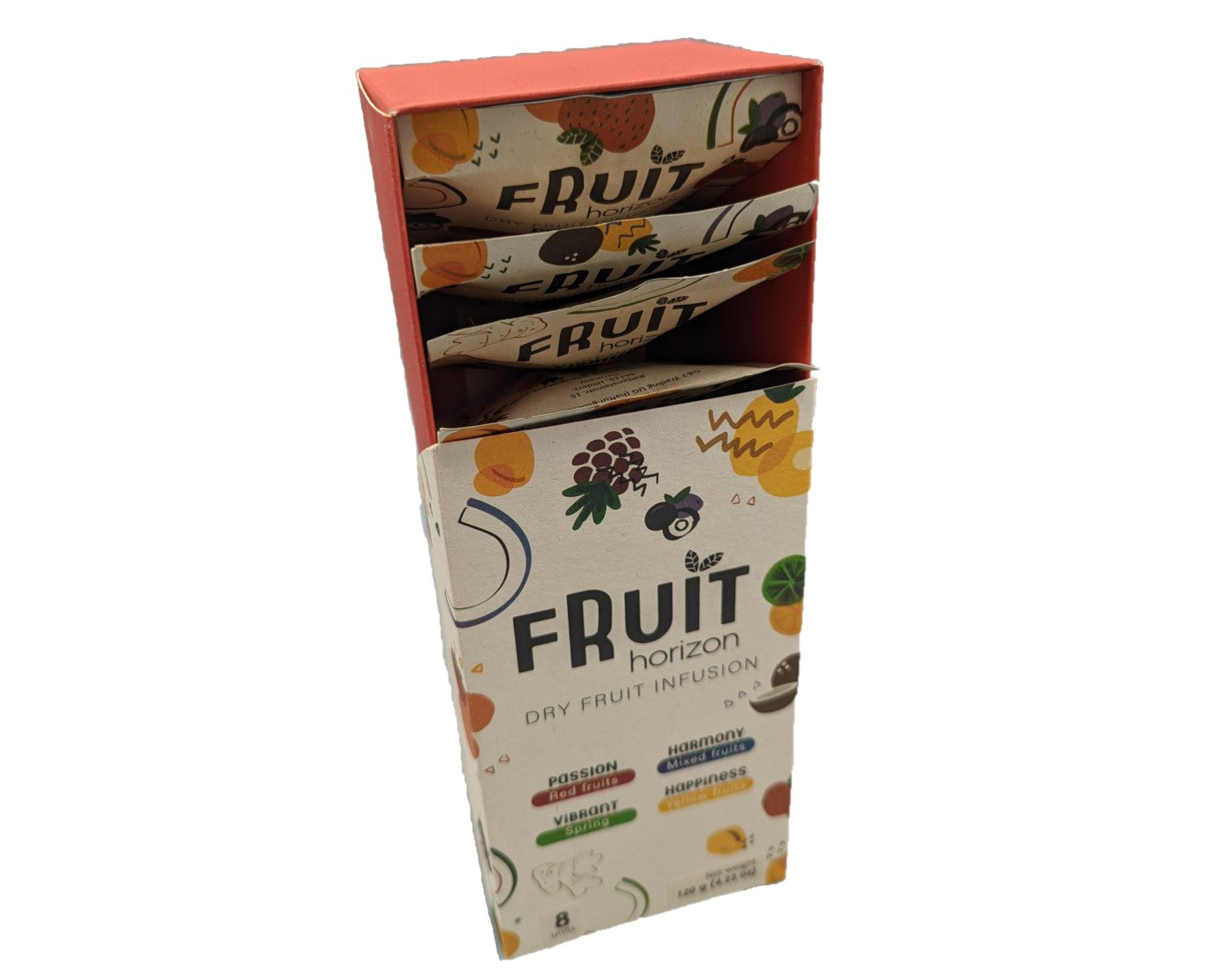 Fruit Horizon Frucht Infusionen / Früchtetee Mix-Packung in Geschenkebox 8 x 15g